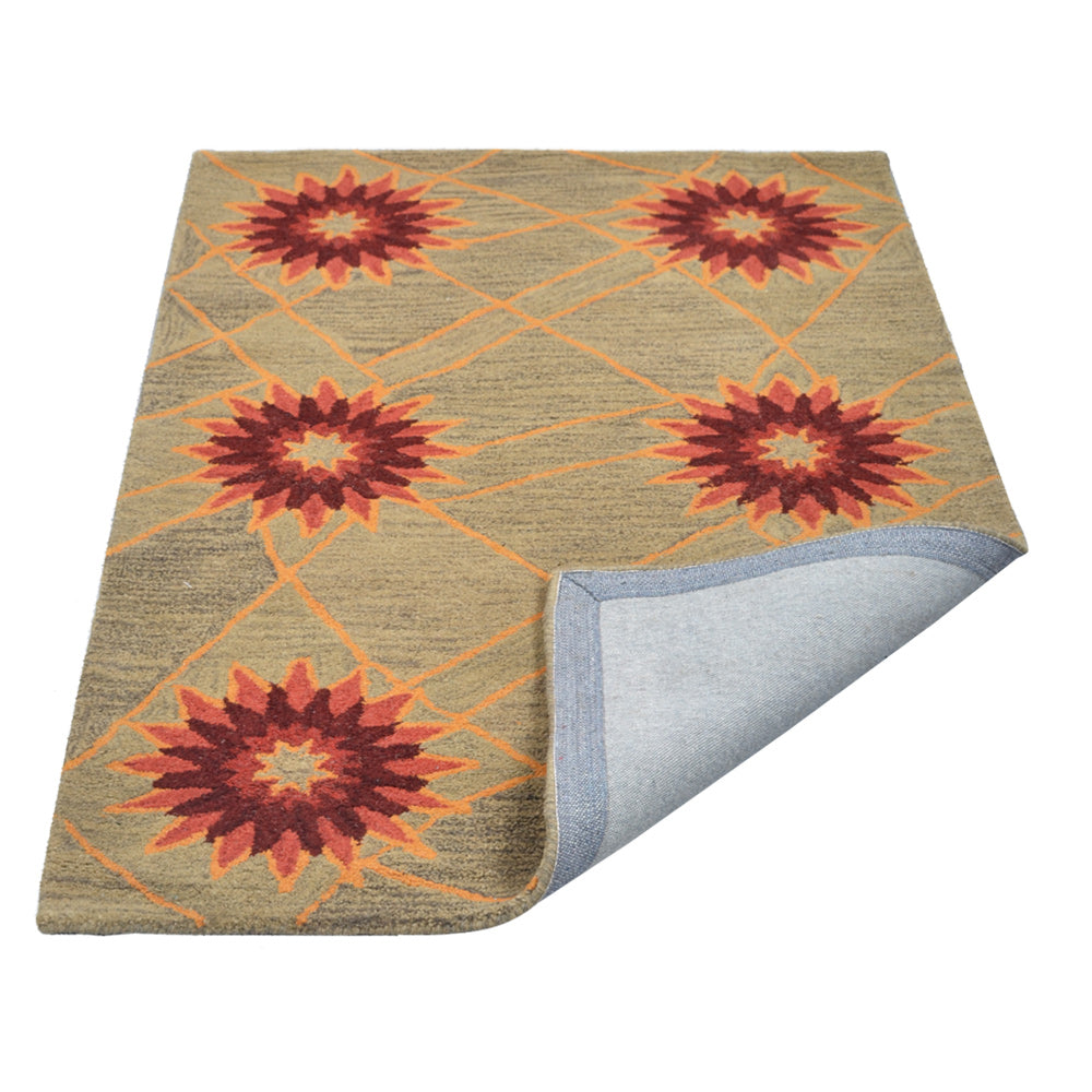 Pavak Hand Tufted Wool Area Rug