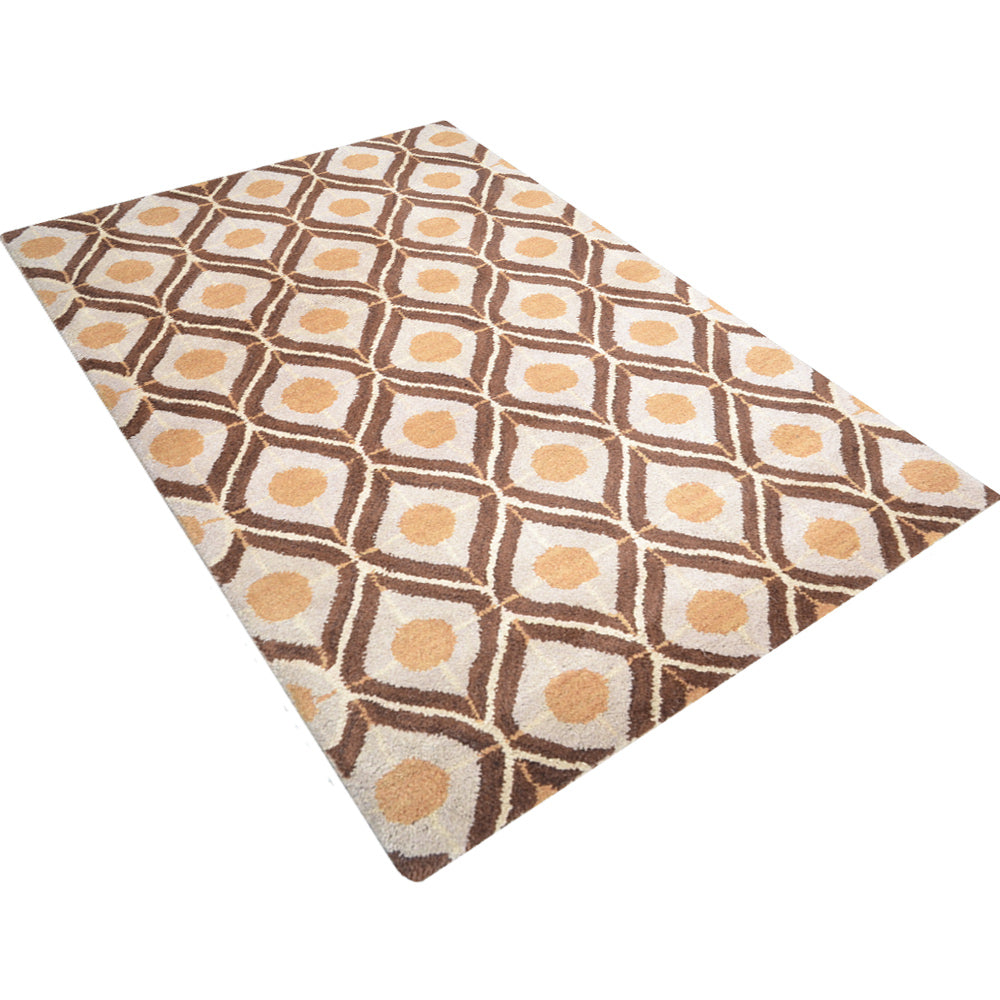 Rudraksha Hand Tufted Wool Area Rug