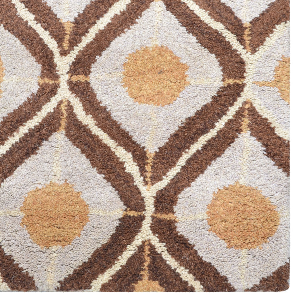 Rudraksha Hand Tufted Wool Area Rug