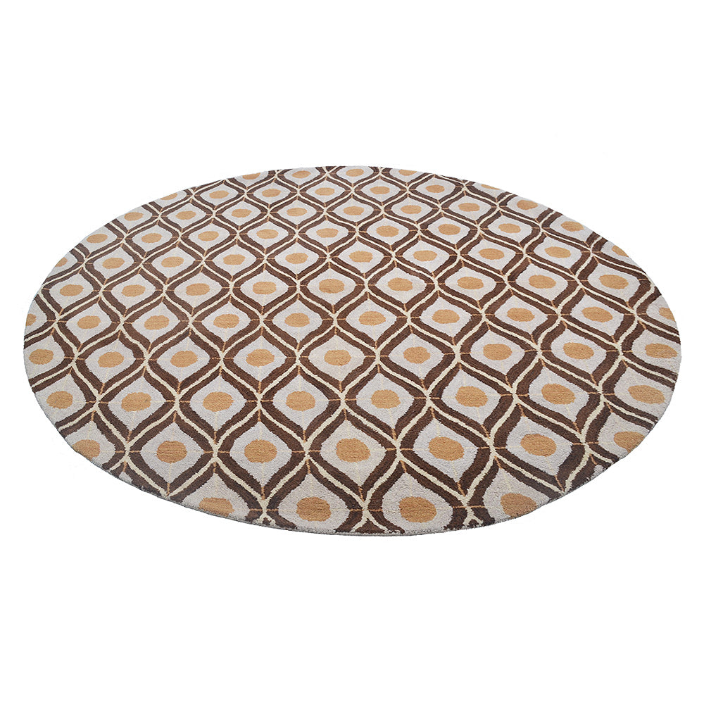 Rudraksha Hand Tufted Wool Area Rug
