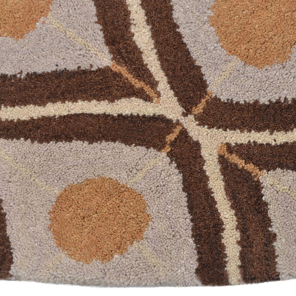 Rudraksha Hand Tufted Wool Area Rug