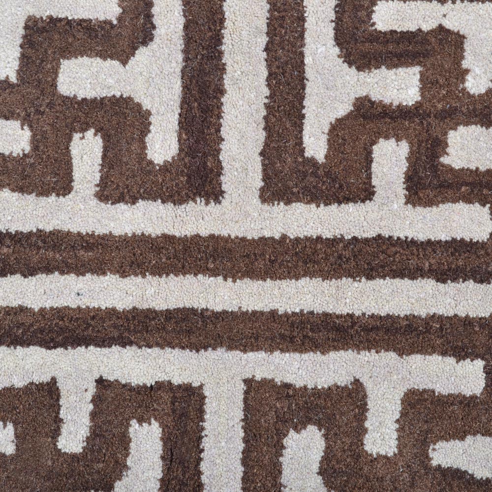 Labyrinth Hand Tufted Wool Rug