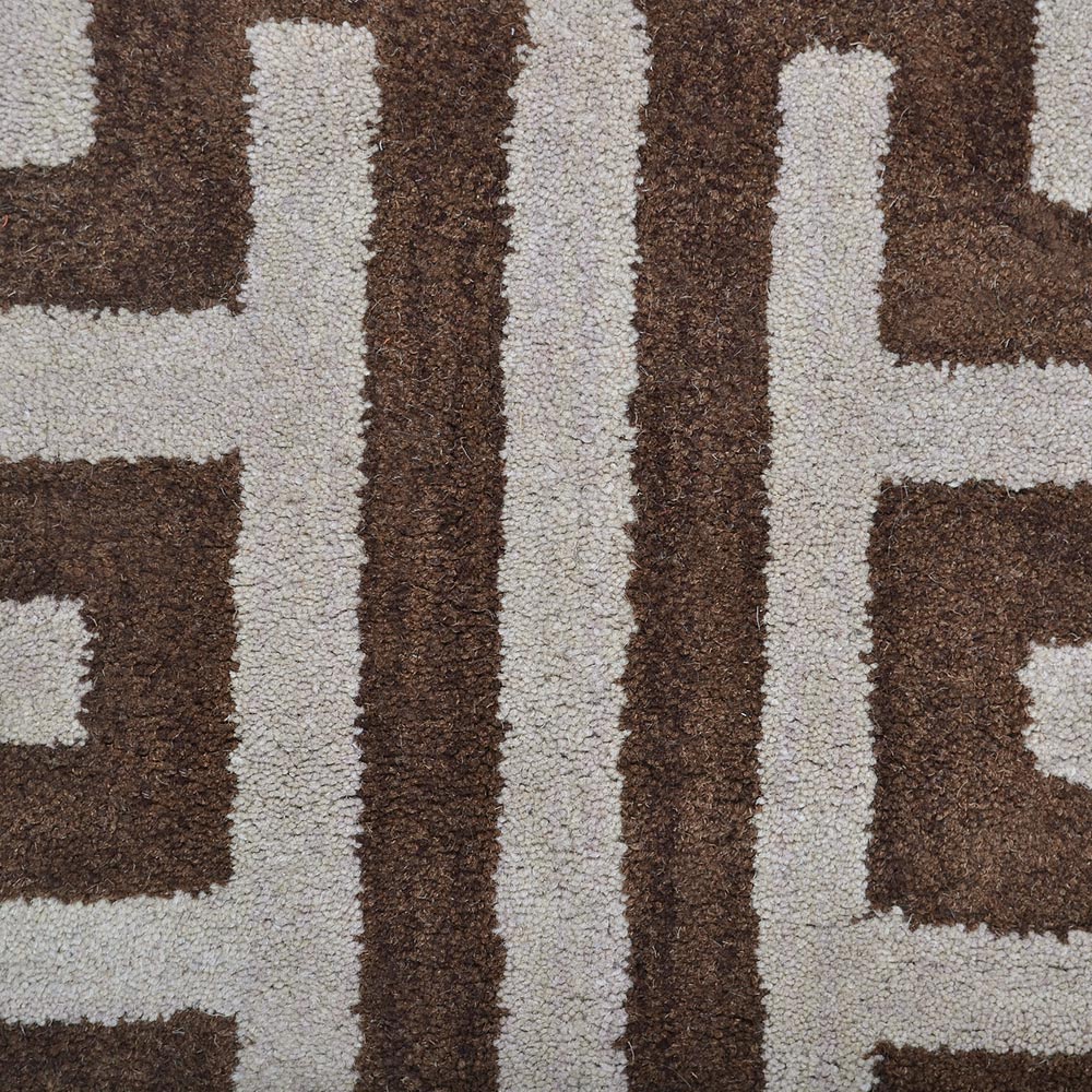 Labyrinth Hand Tufted Wool Rug