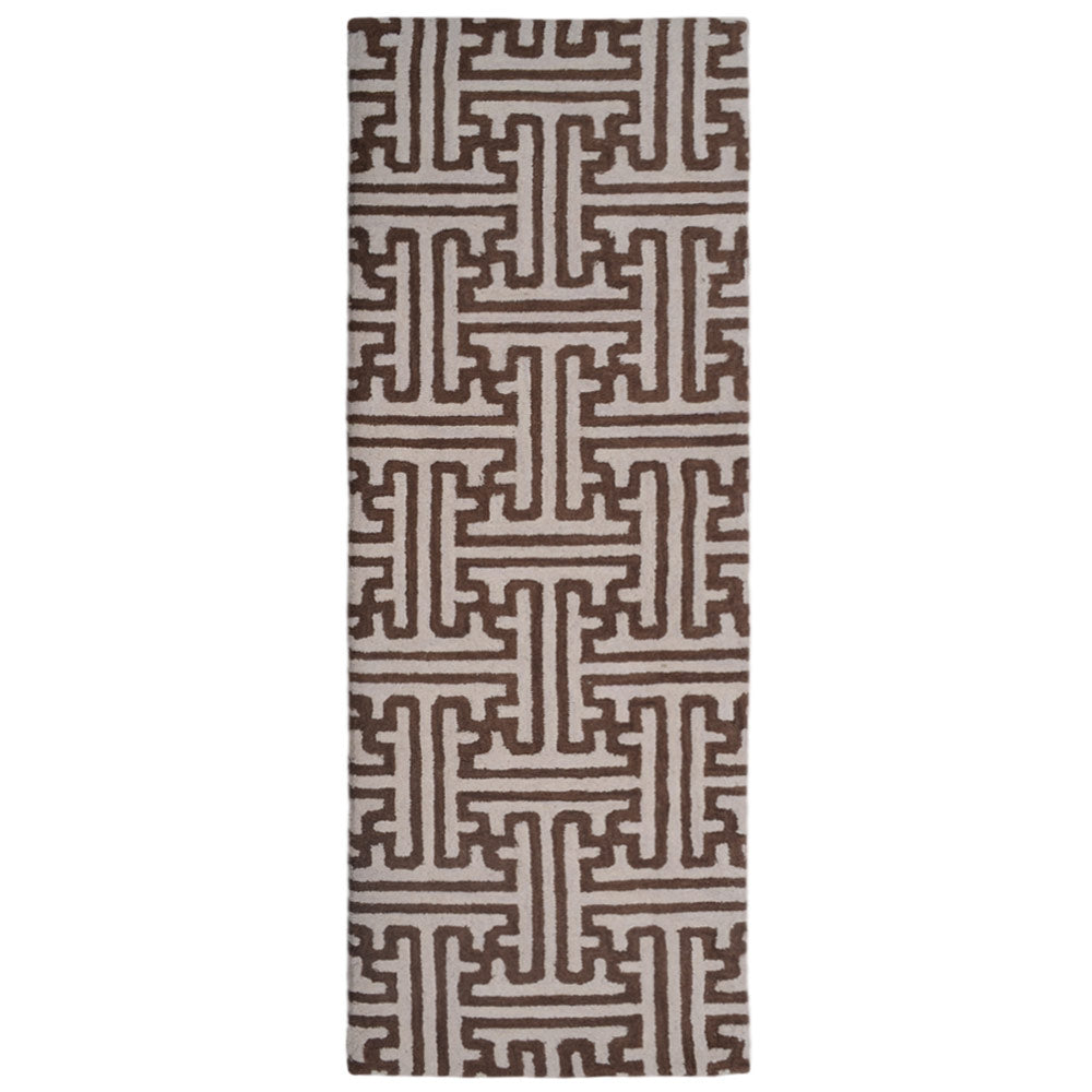 Labyrinth Hand Tufted Wool Rug