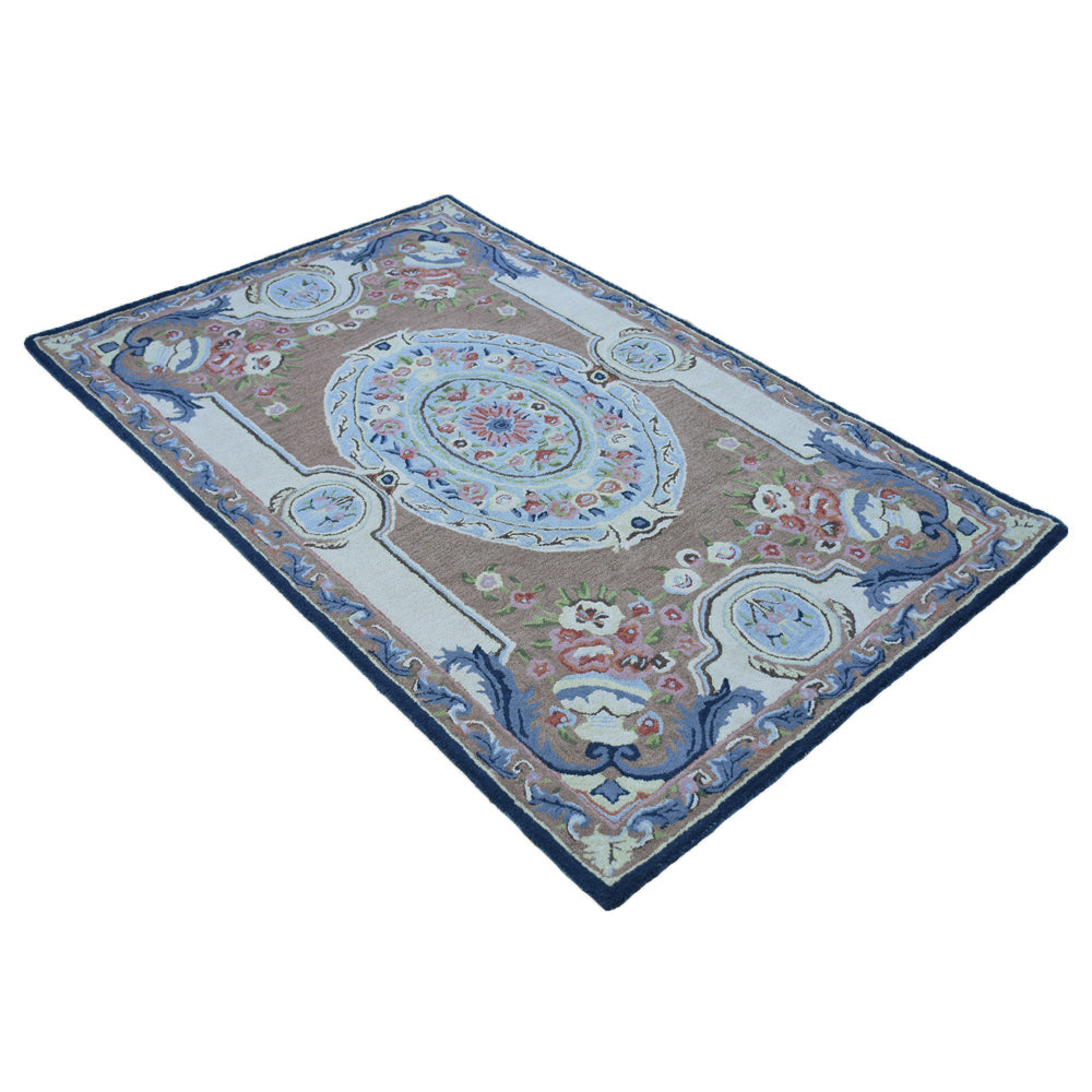 Roshan Hand Tufted Oriental Wool Rug