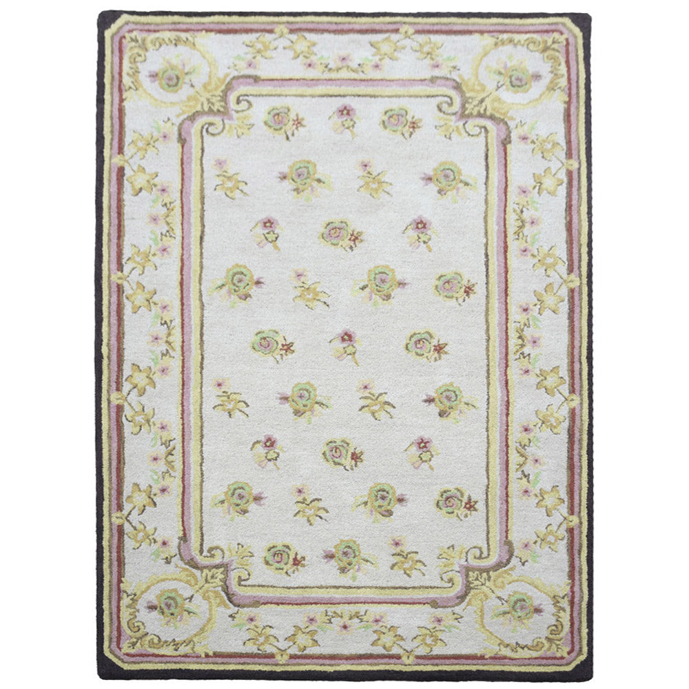 Gulmohar Hand Tufted Oriental Wool Rug