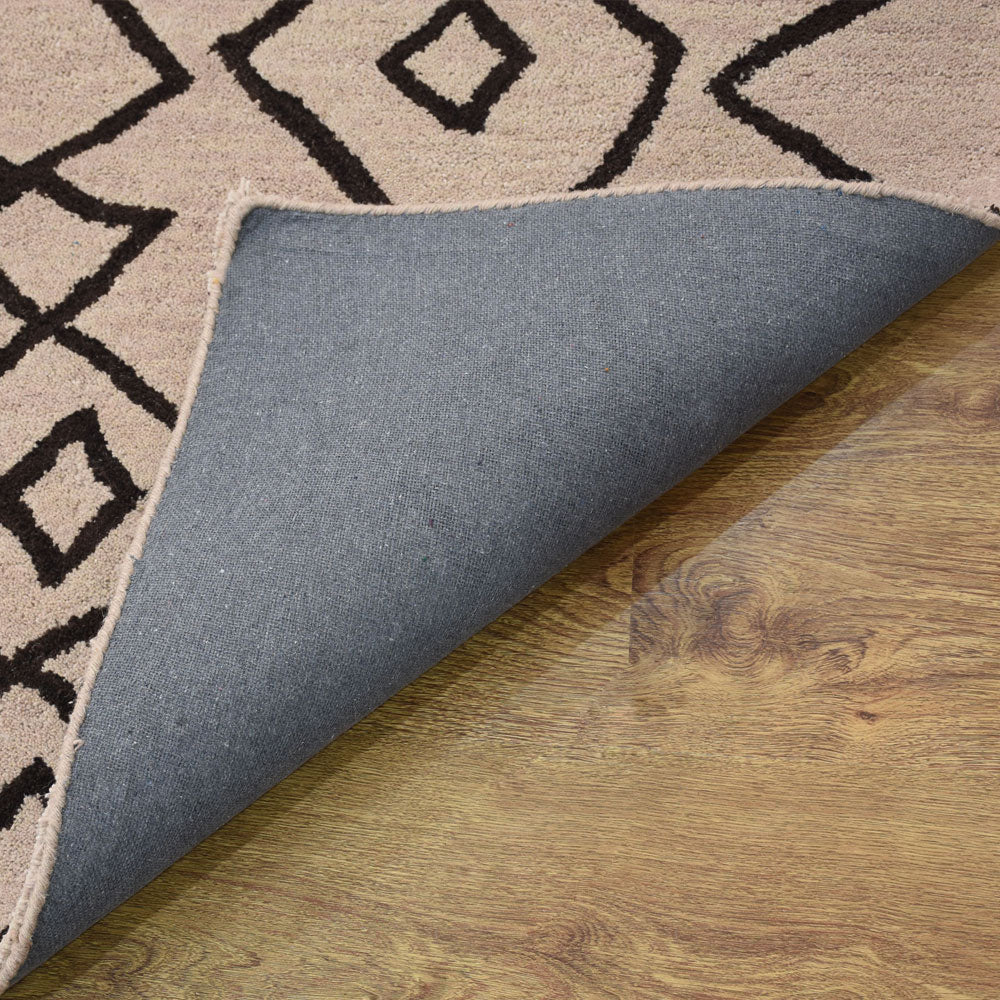 Maze Hand Tufted Wool Area Rug