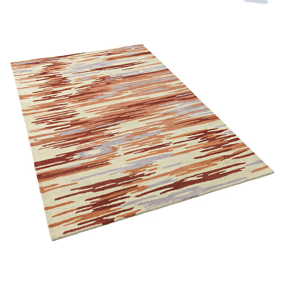 Vibrato Hand Tufted Abstract Wool Area Rug