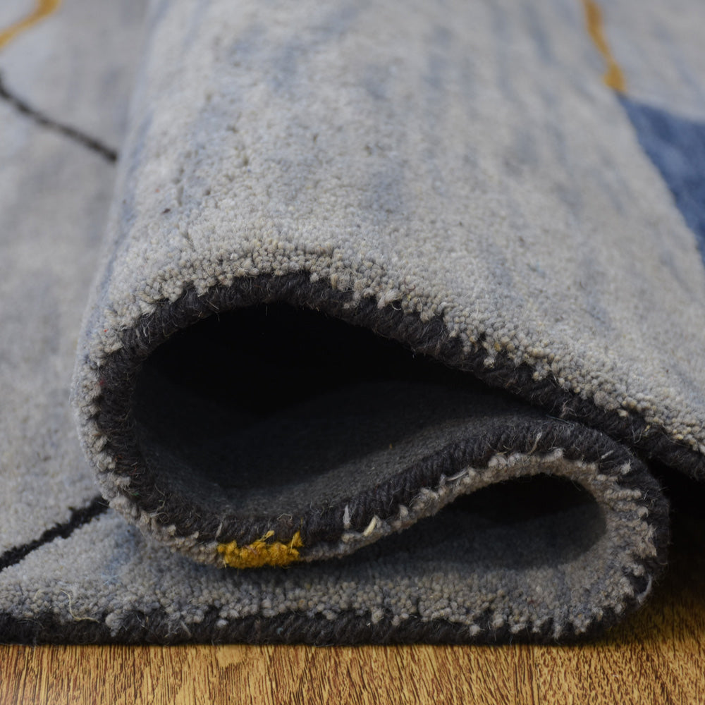 Fleur Hand Tufted Wool Area Rug