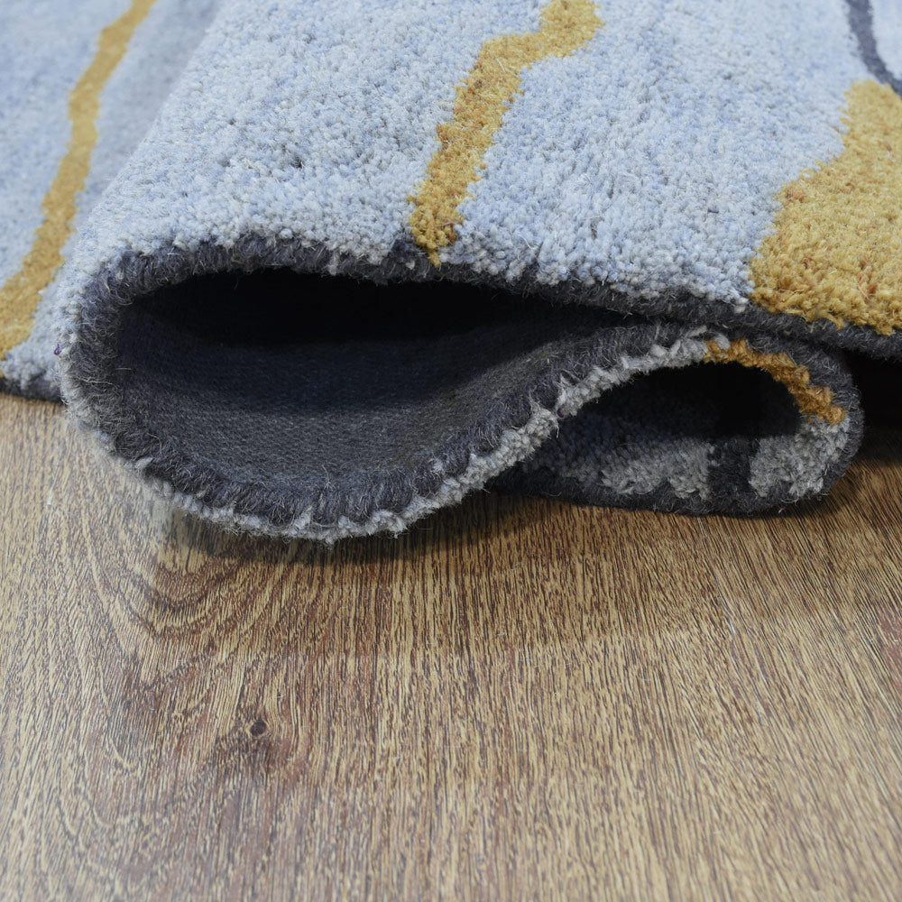 Fleur Hand Tufted Wool Area Rug