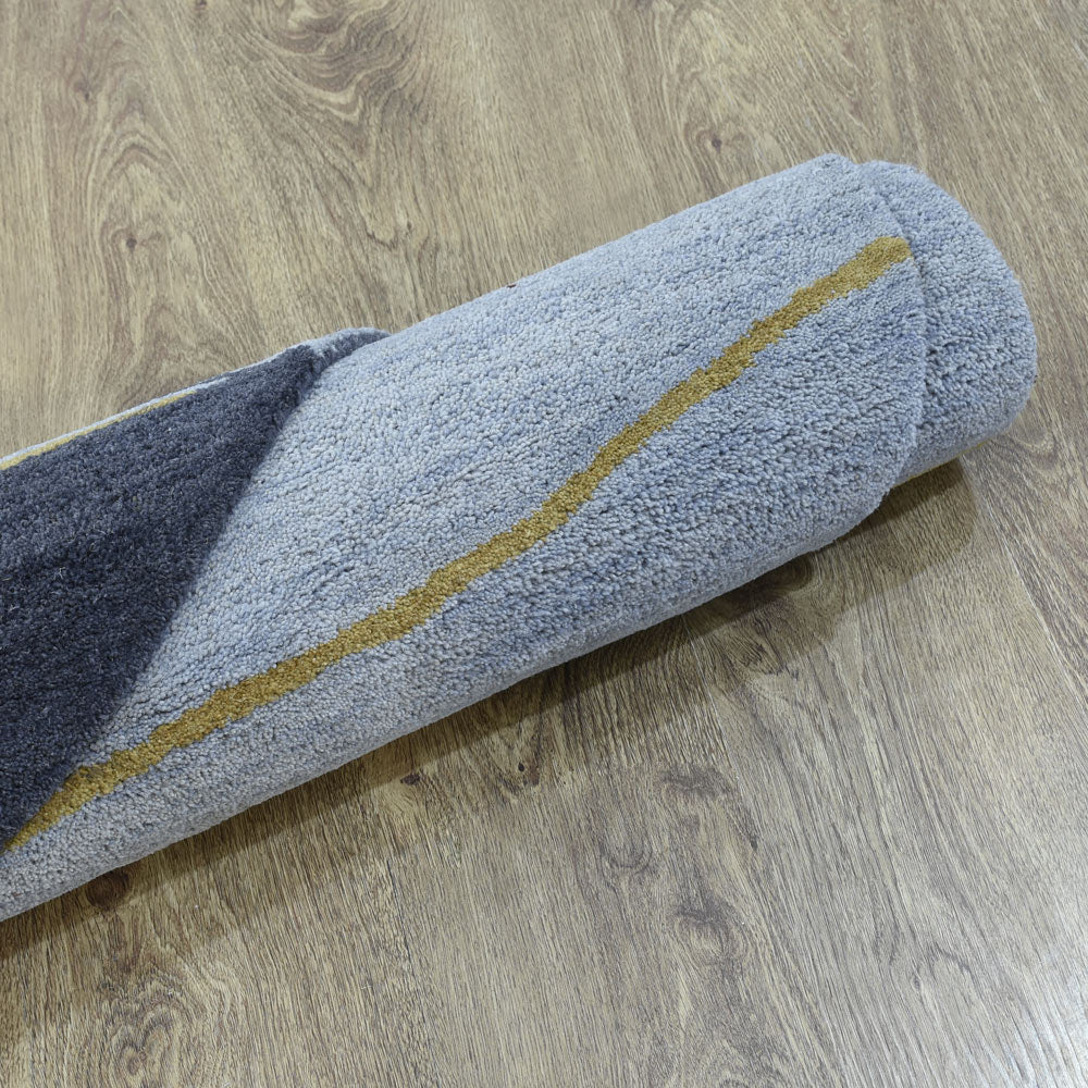 Fleur Hand Tufted Wool Area Rug