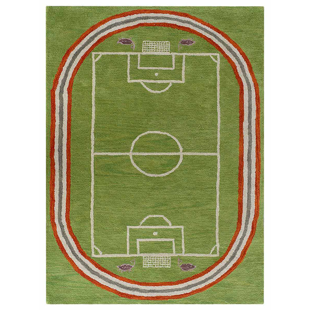 Soccer Field Play Rug