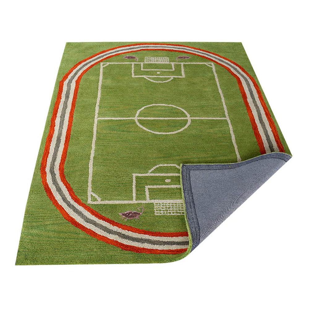 Soccer Field Play Rug