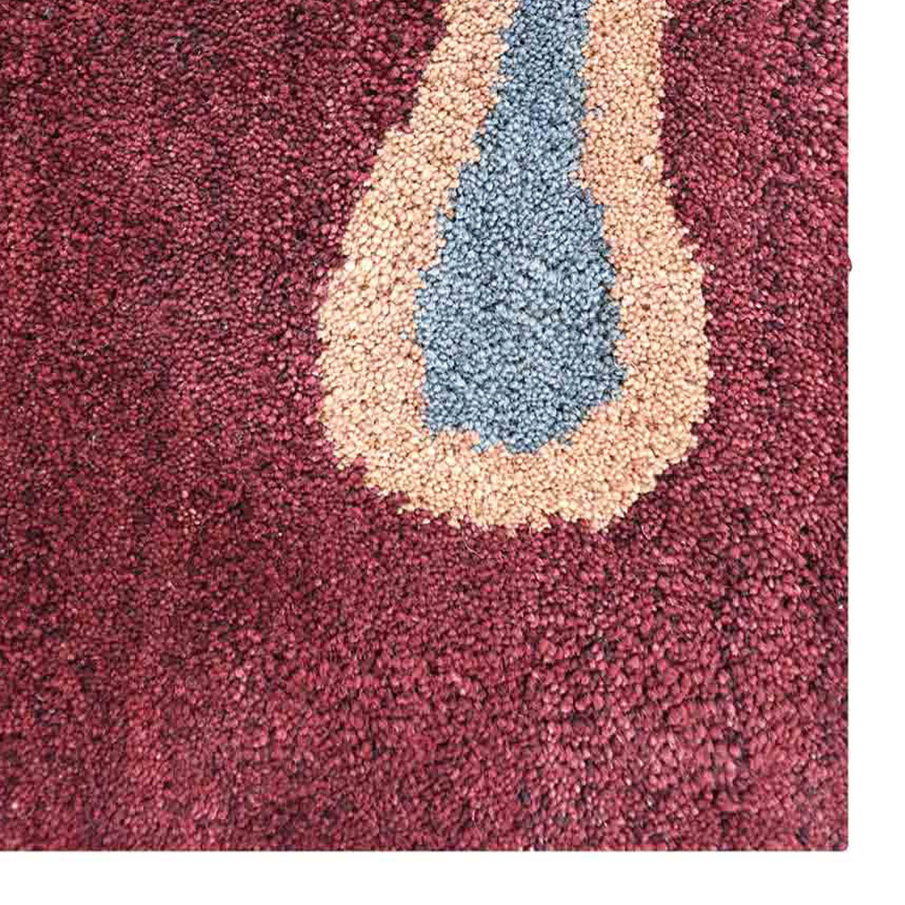 Mike Hand Tufted Wool Area Rug