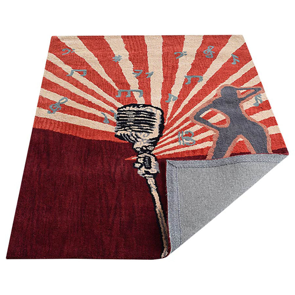 Mike Hand Tufted Wool Area Rug
