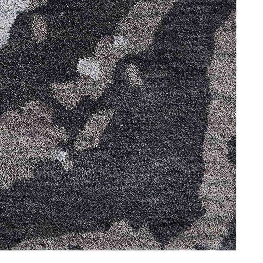 CrimsonSwirl Hand Tufted Rug