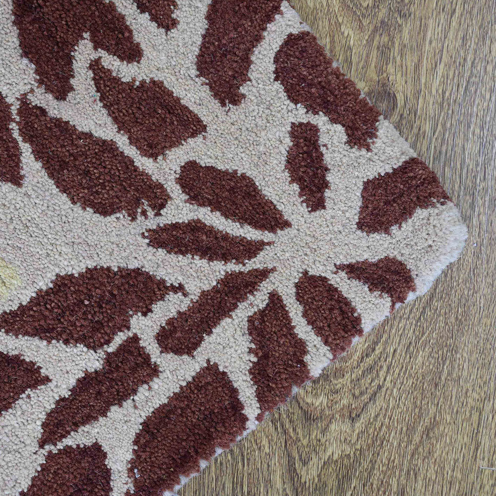 Falak Hand Tufted Wool Area Rug