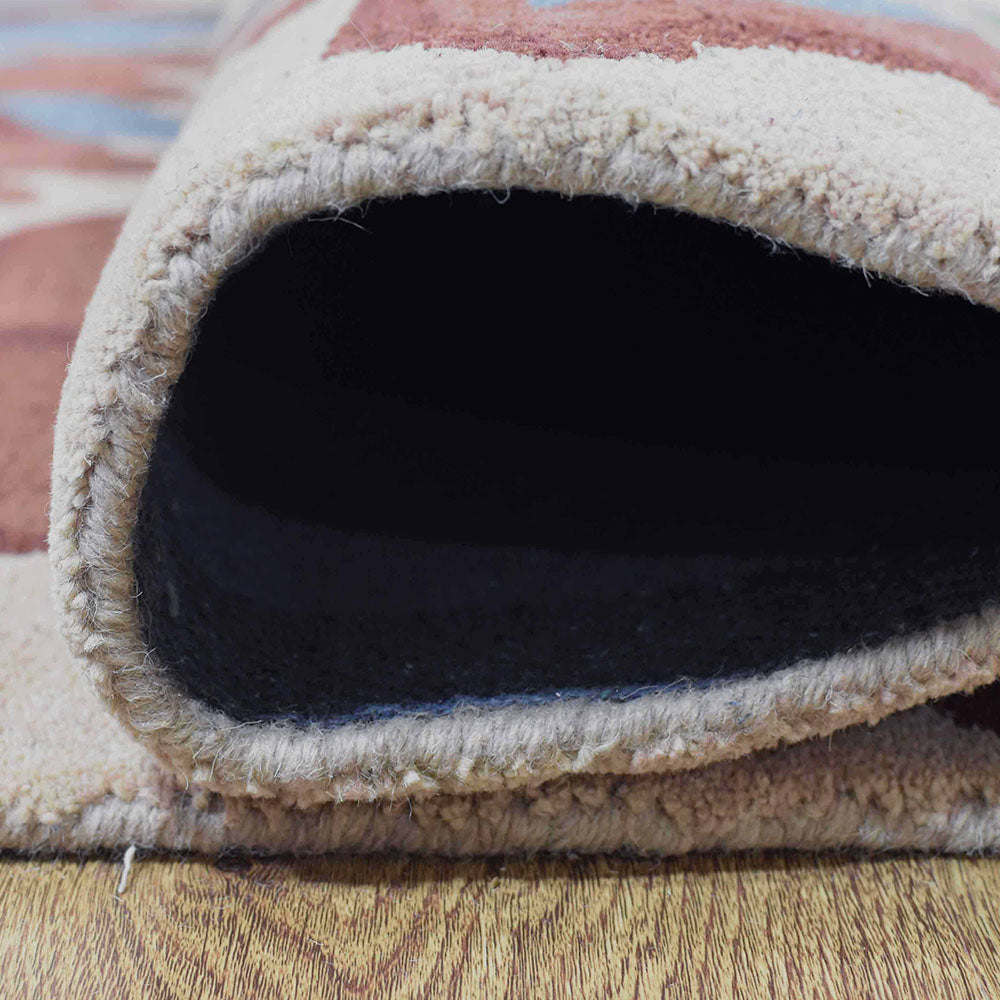 Falak Hand Tufted Wool Area Rug