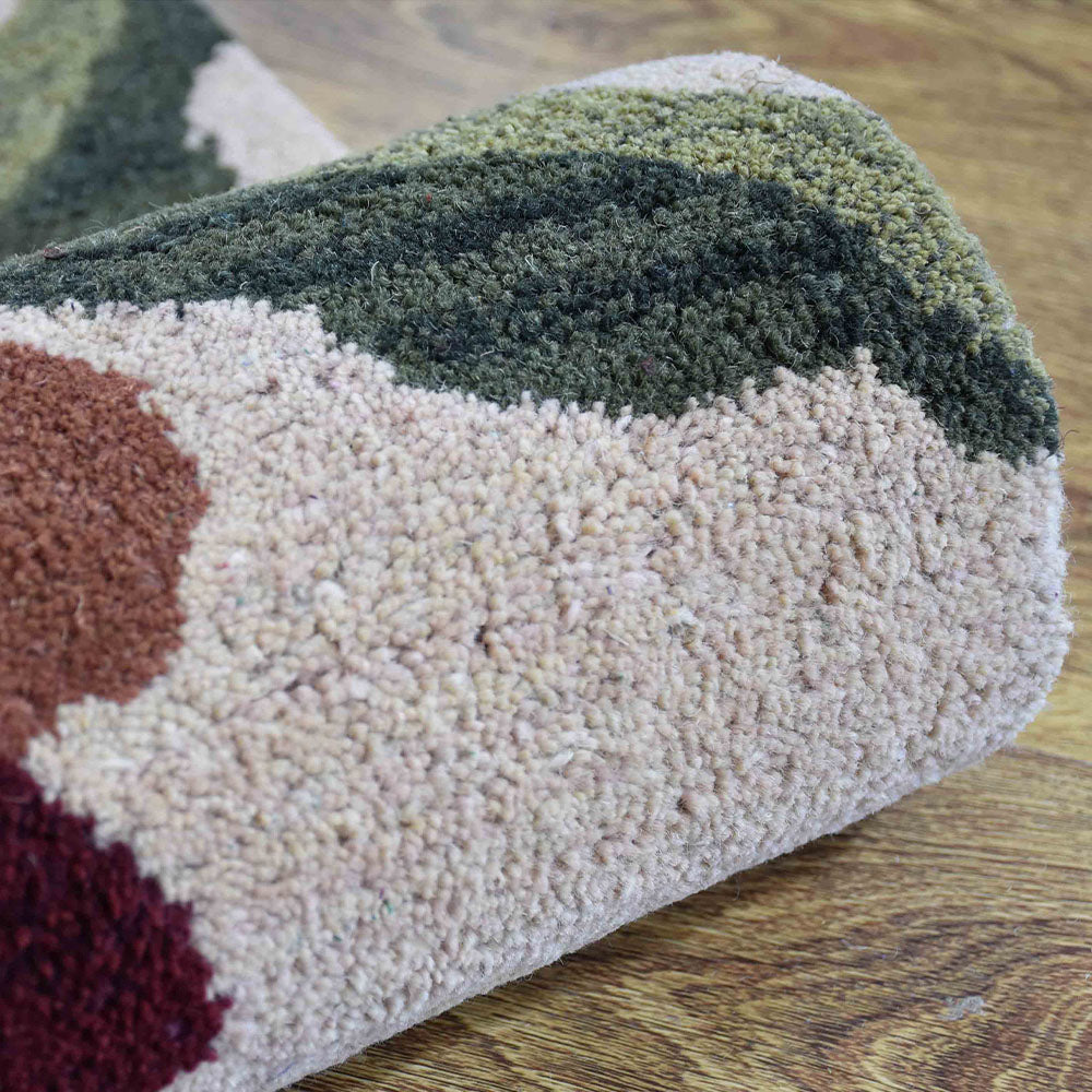 Falak Hand Tufted Wool Area Rug