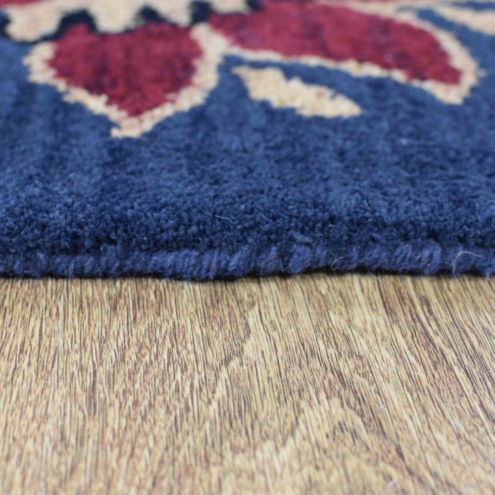 Darsh Hand Tufted Wool Area Rug