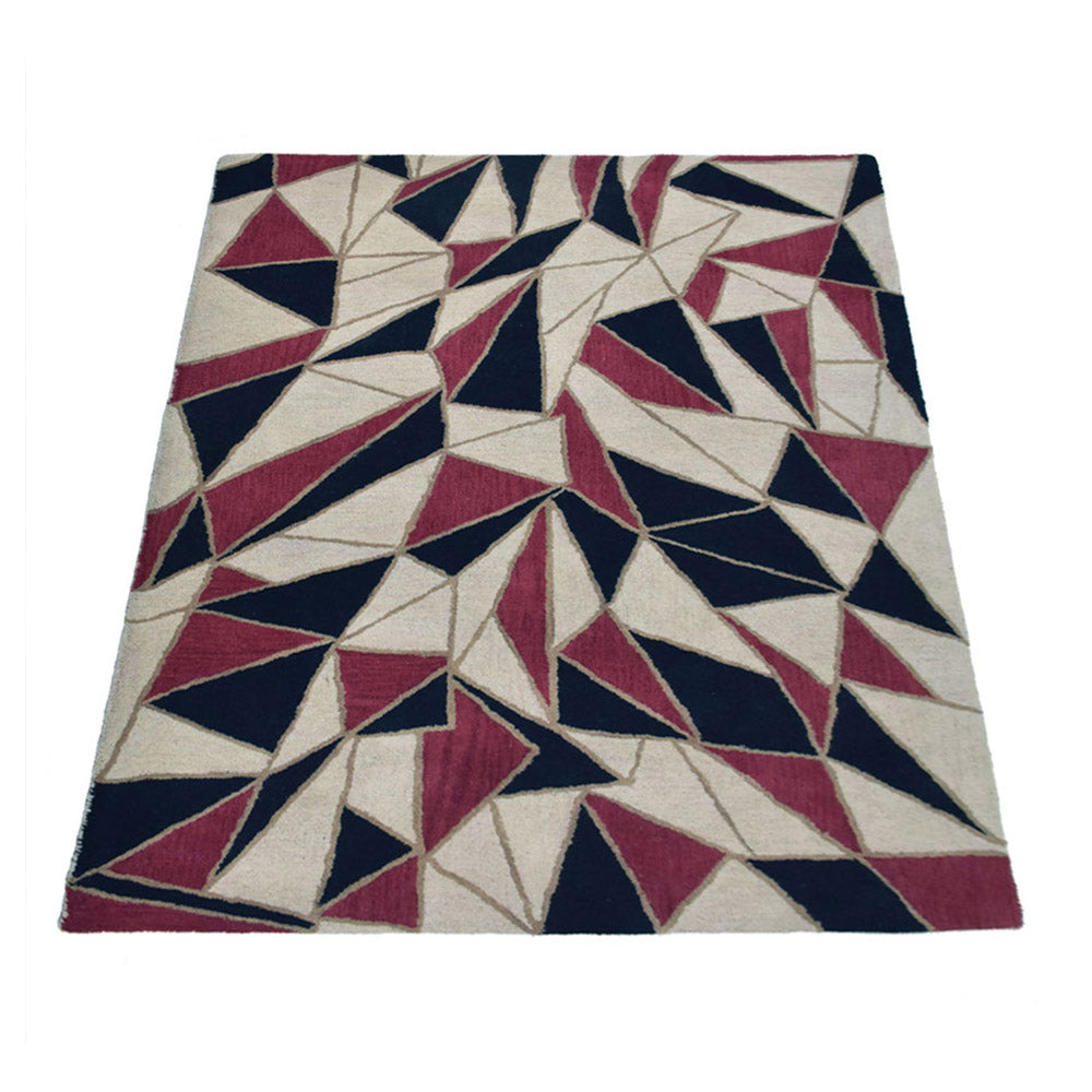 Fractured Mirage Hand Tufted Wool Rug
