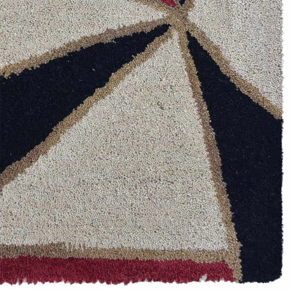 Fractured Mirage Hand Tufted Wool Rug