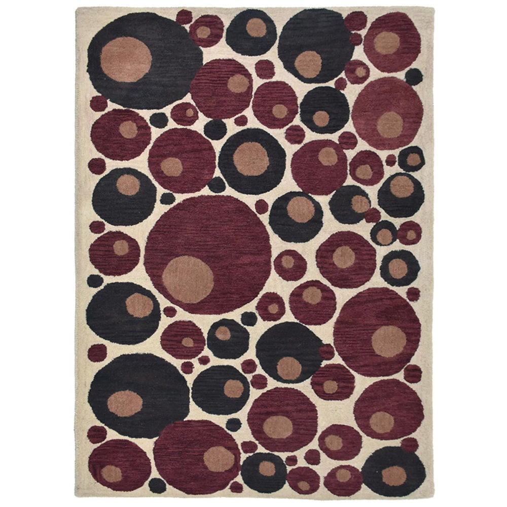 Orbital Rhythm Hand Tufted Wool Rug