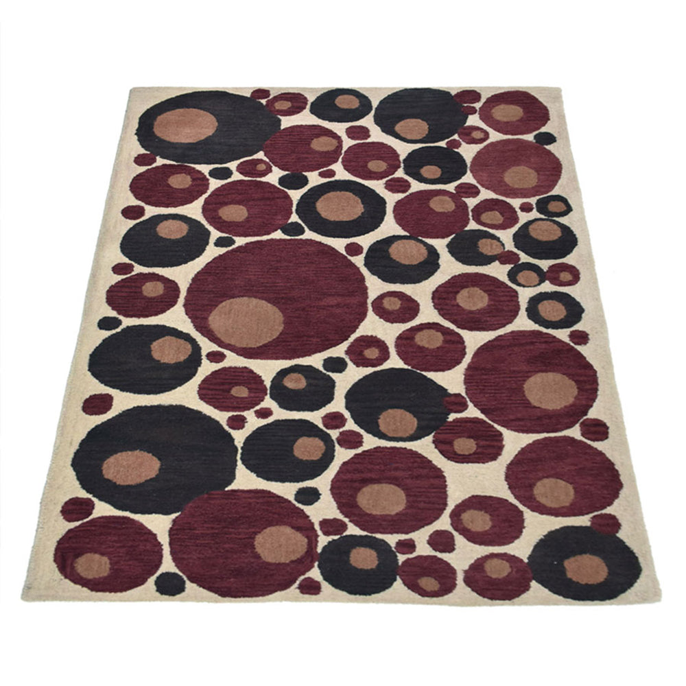 Orbital Rhythm Hand Tufted Wool Rug
