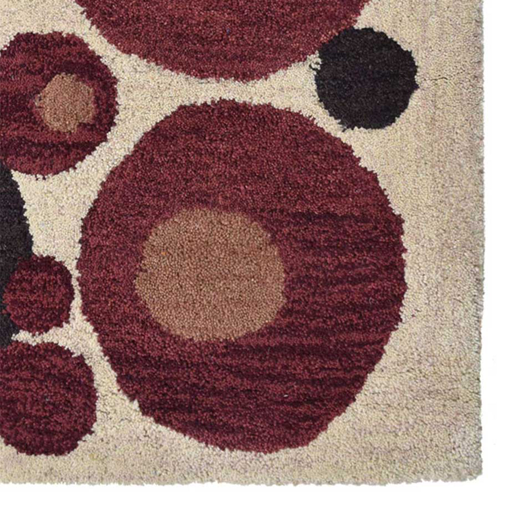 Orbital Rhythm Hand Tufted Wool Rug