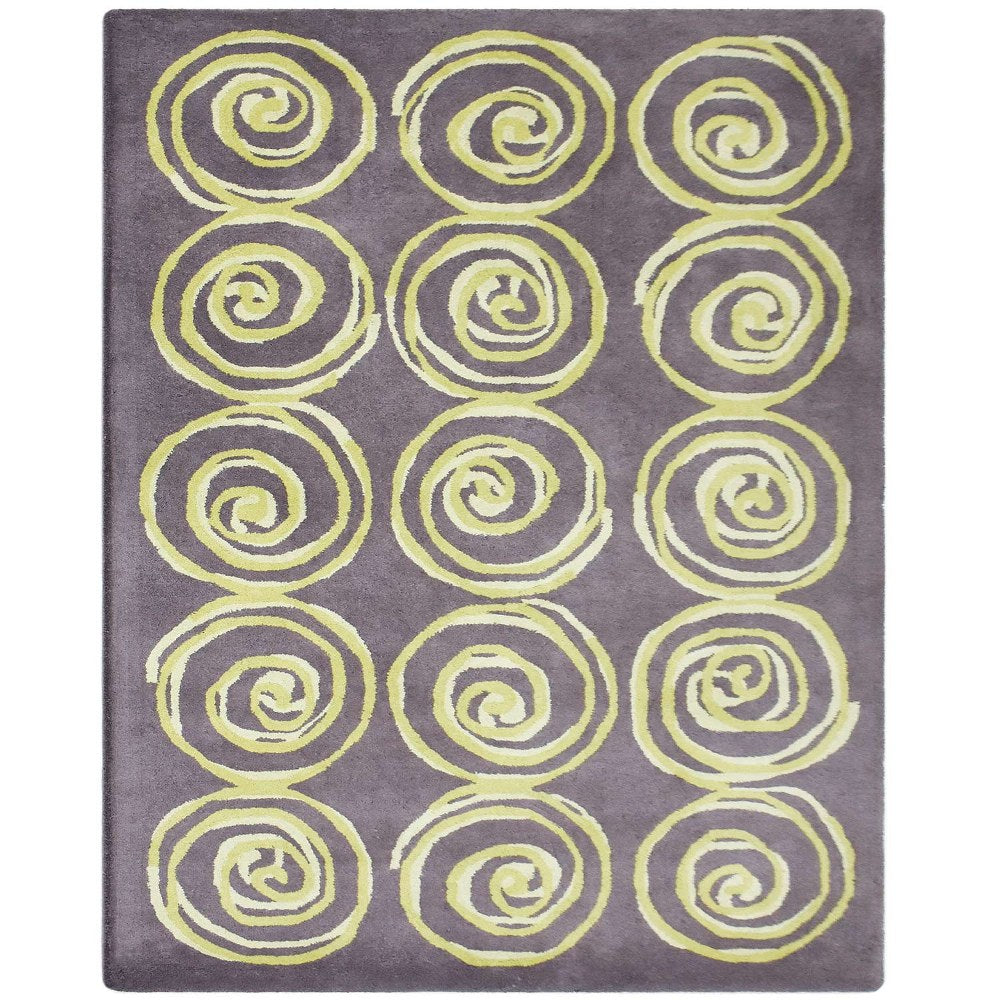 Spiral Harmon Hand Tufted Wool Rug