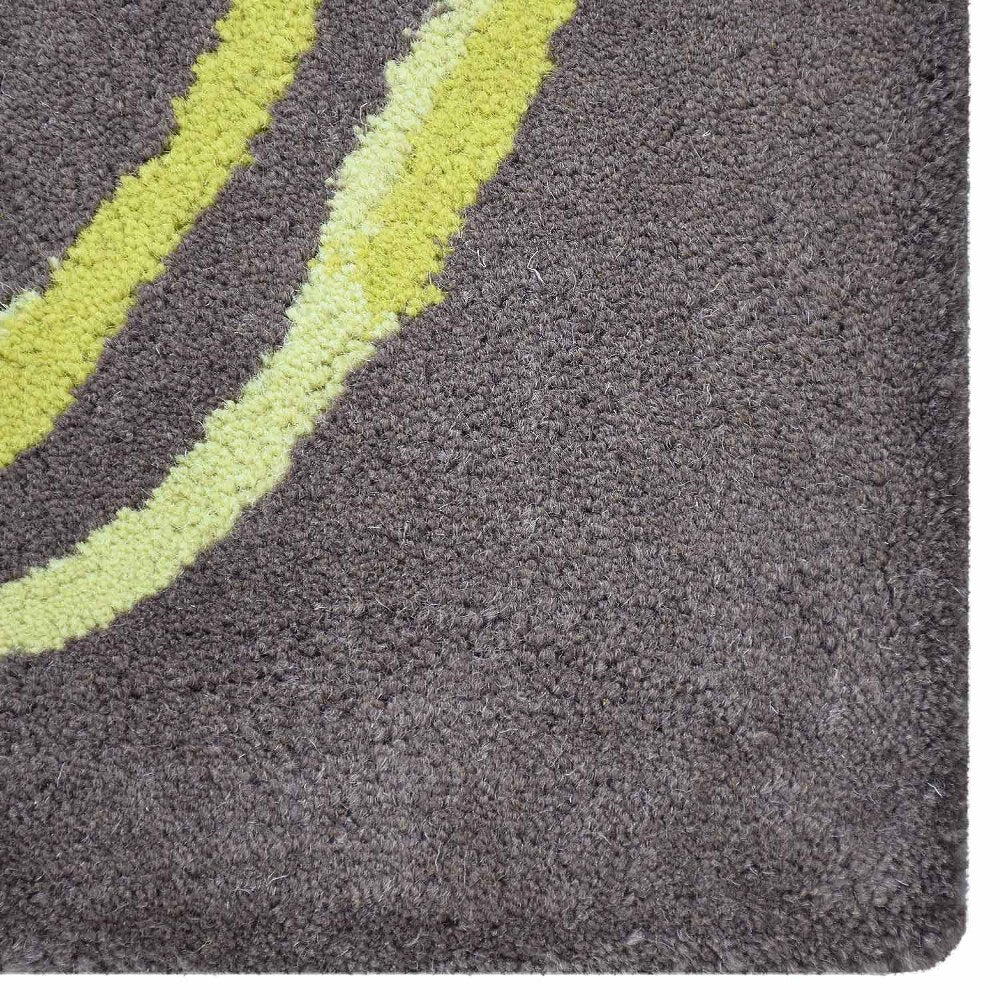 Spiral Harmon Hand Tufted Wool Rug