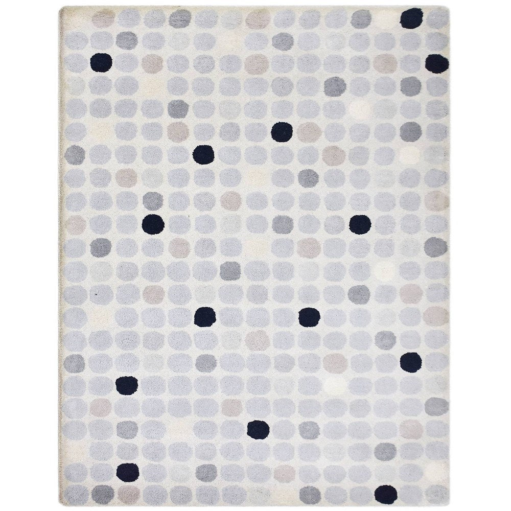 Dotted Hand Tufted Wool Rug