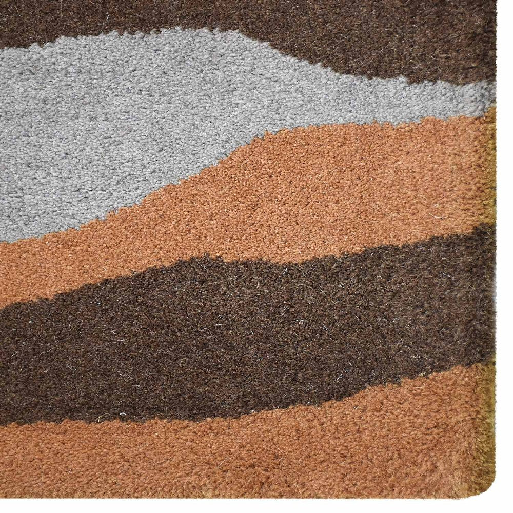 Stratify Hand Tufted Abstract Area Rug