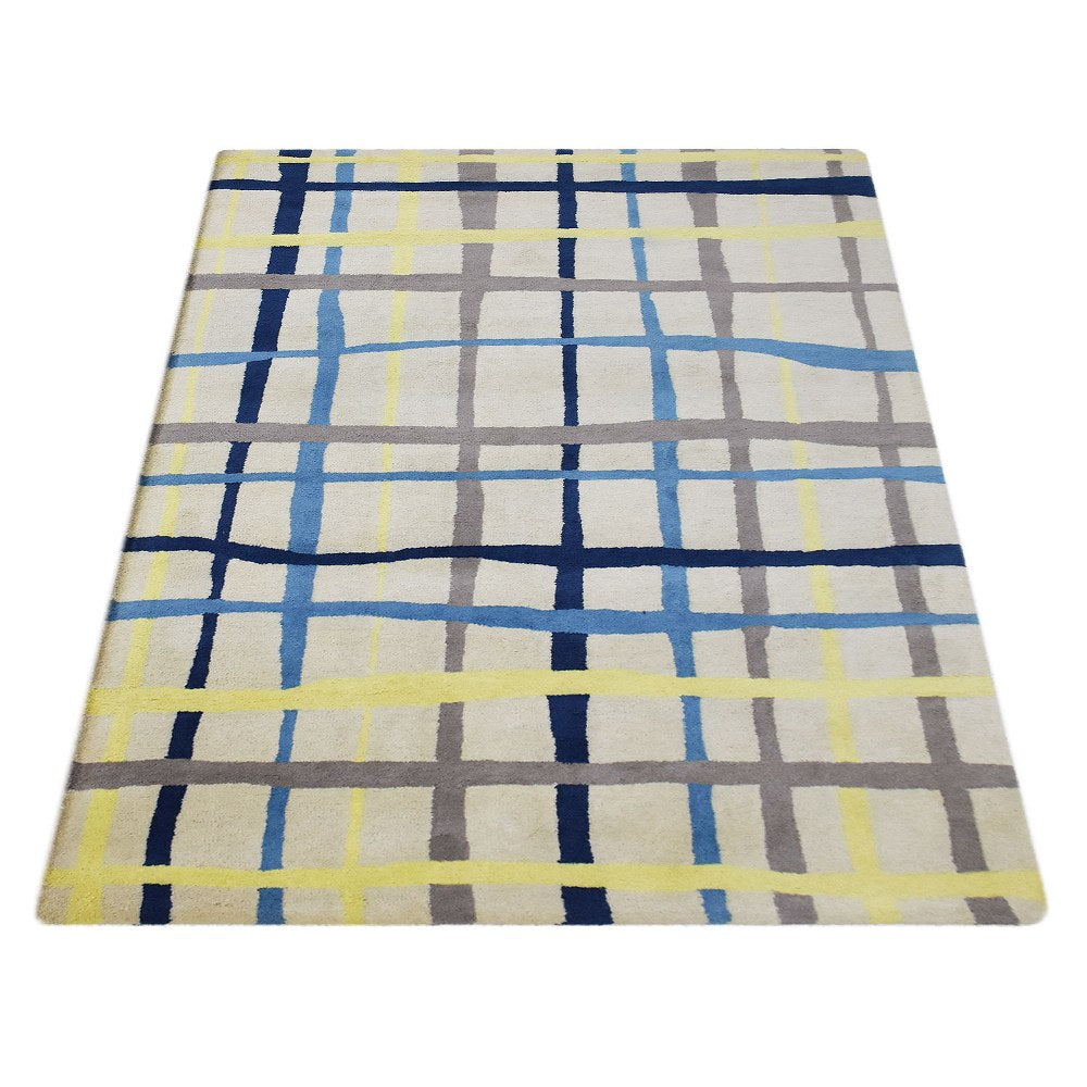 Tartan Hand Tufted Wool Rug