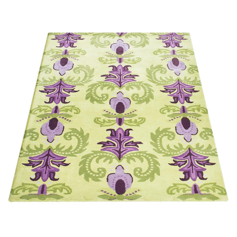Bhavya Hand Tufted Wool Area Rug