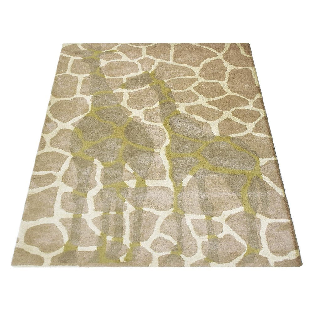 Giravine Hand Tufted Abstract Area Rug