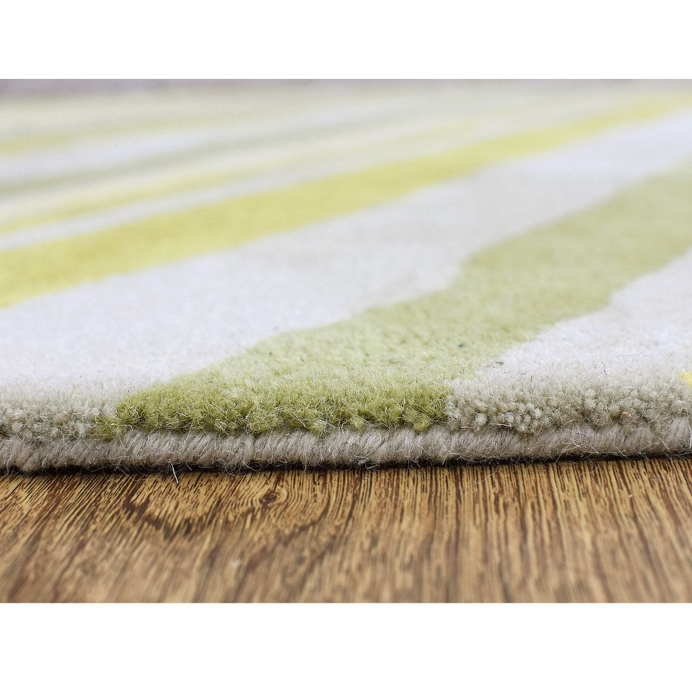 Fluid Hand Tufted Wool Rug
