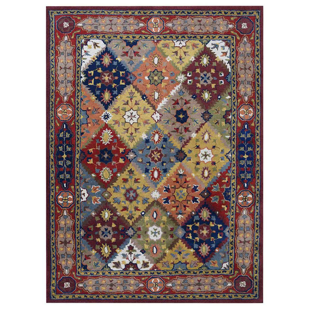 Kaleen Hand Tufted Oriental Wool Rug