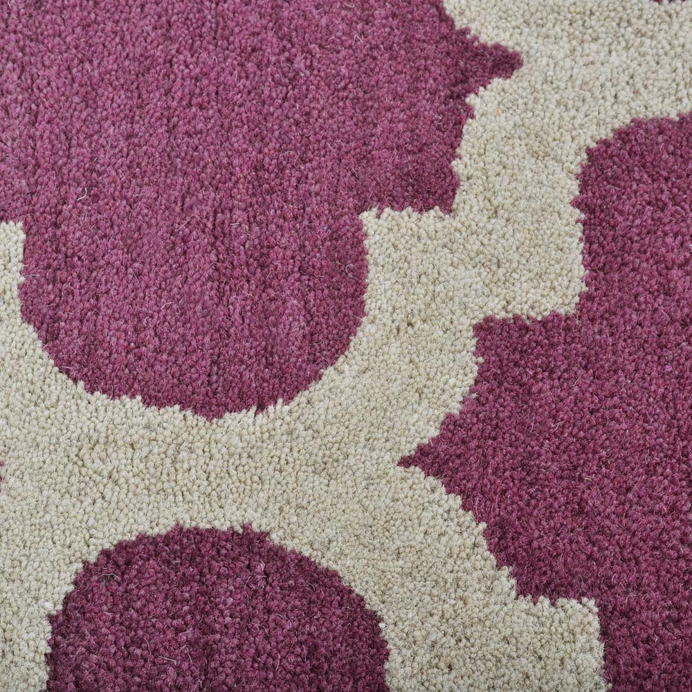 Majestic Moorish Hand Tufted Rug
