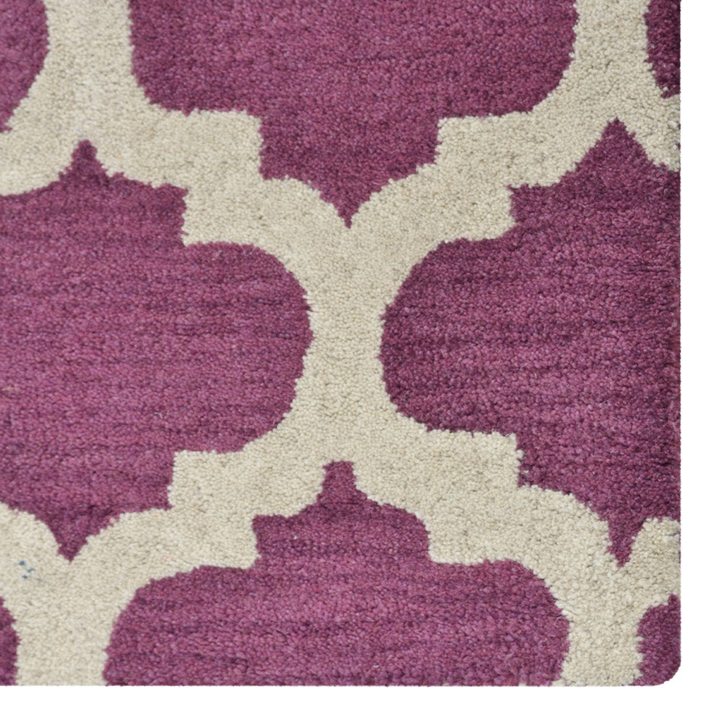 Majestic Moorish Hand Tufted Rug
