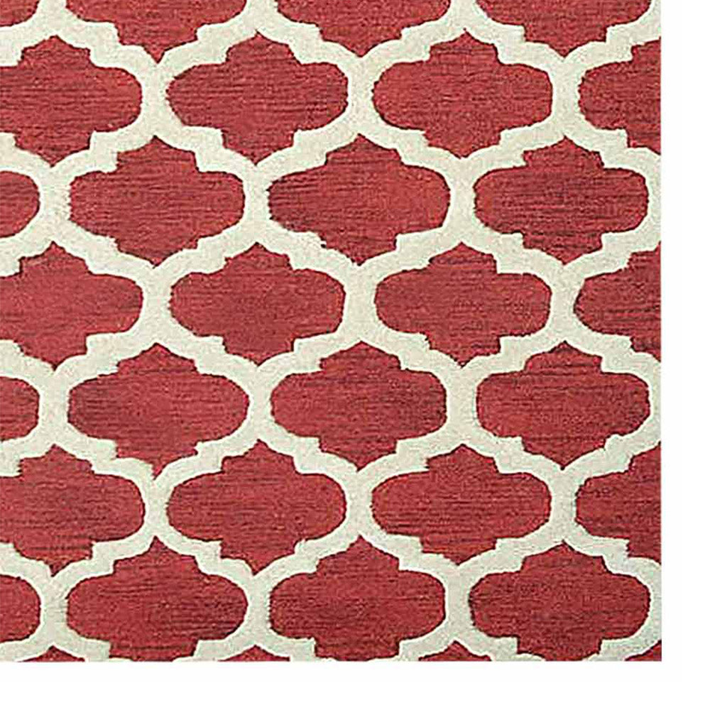 Majestic Moorish Hand Tufted Rug