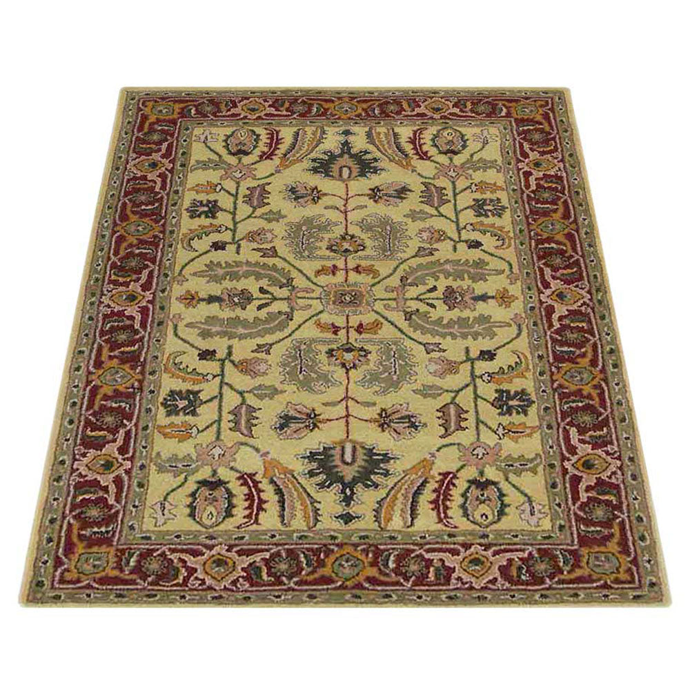 Saanjh Hand Tufted Oriental Wool Rug