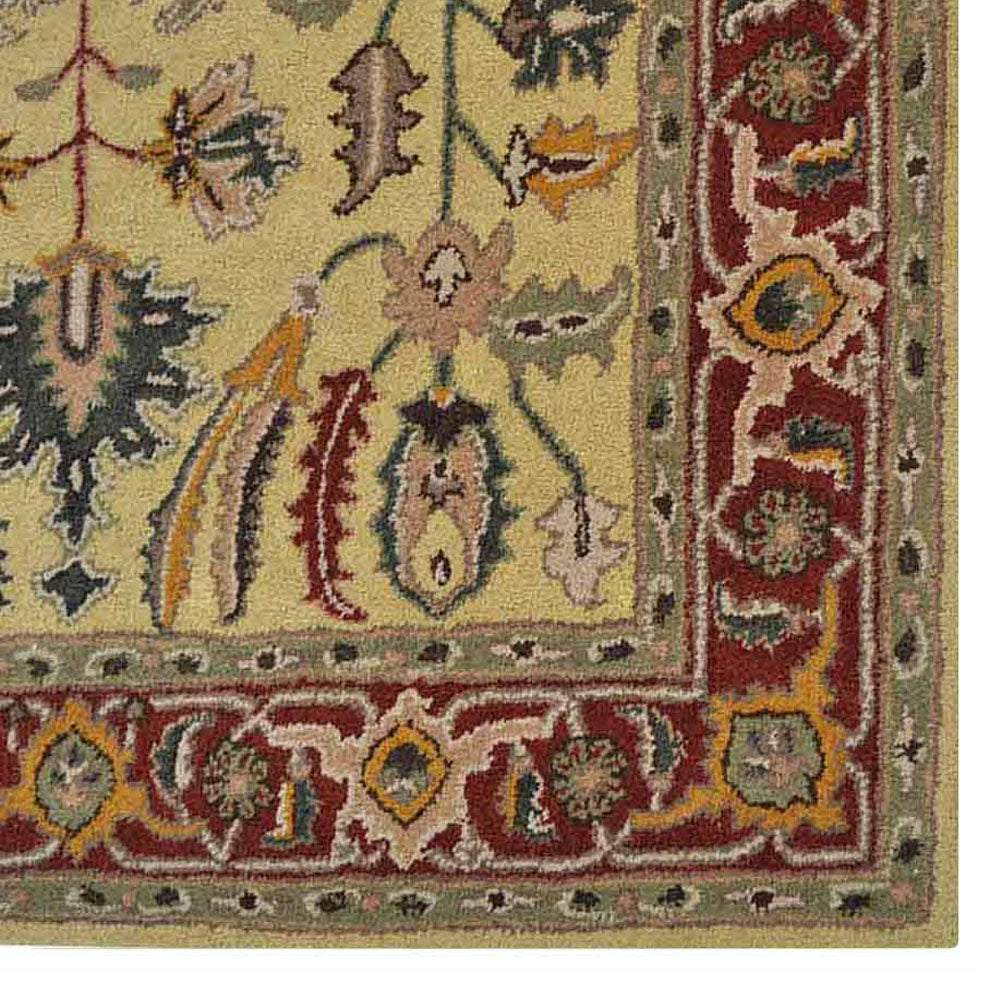 Saanjh Hand Tufted Oriental Wool Rug