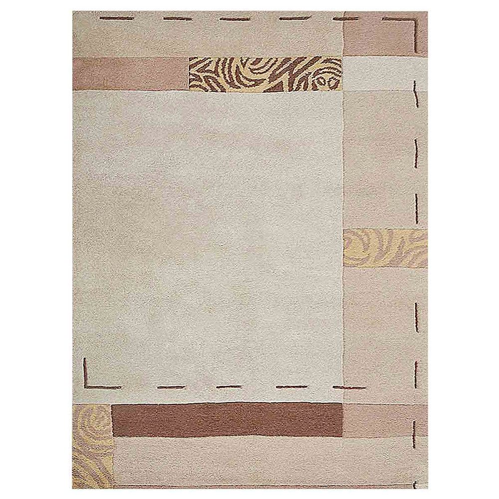 Jivika Hand Tufted Beige Rug