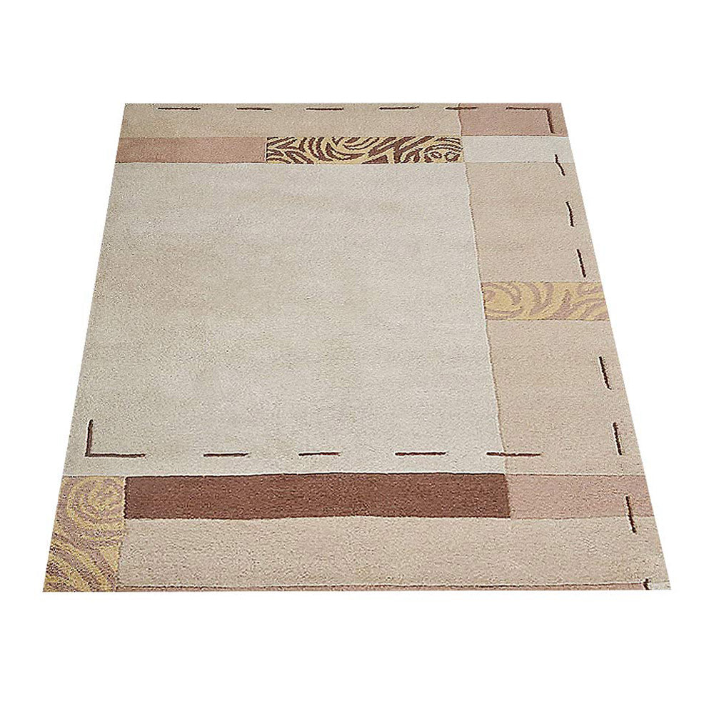 Jivika Hand Tufted Beige Rug