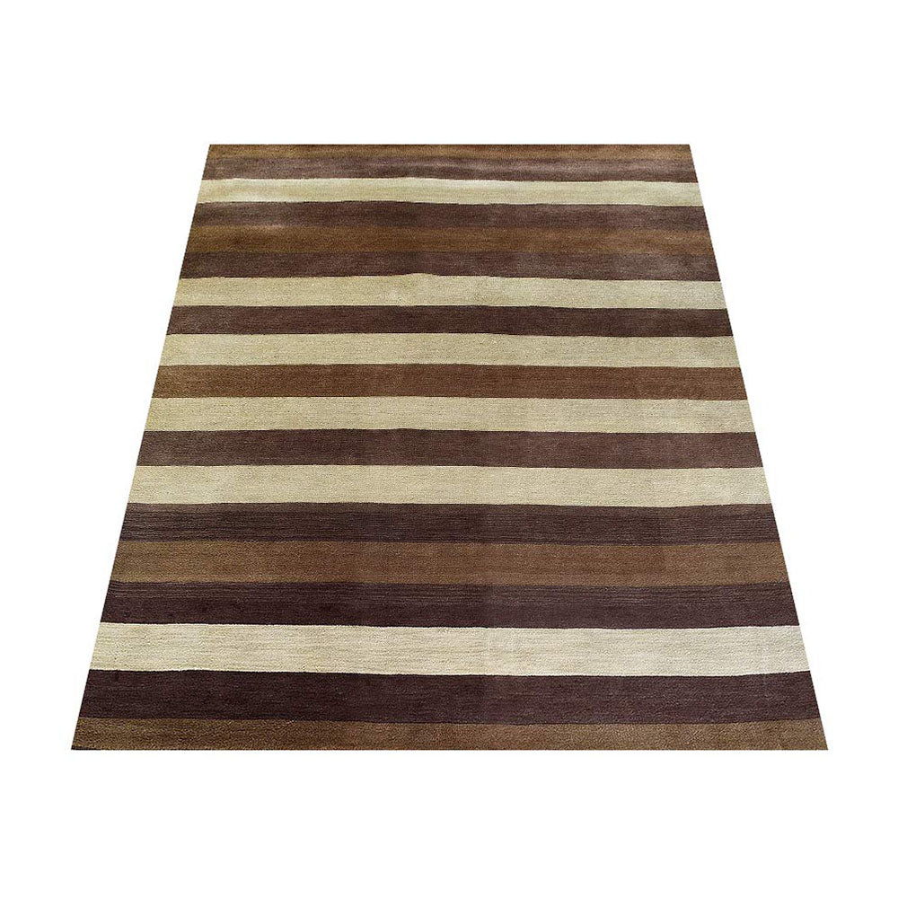 Decker Hand Knotted Loom Wool Area Rug