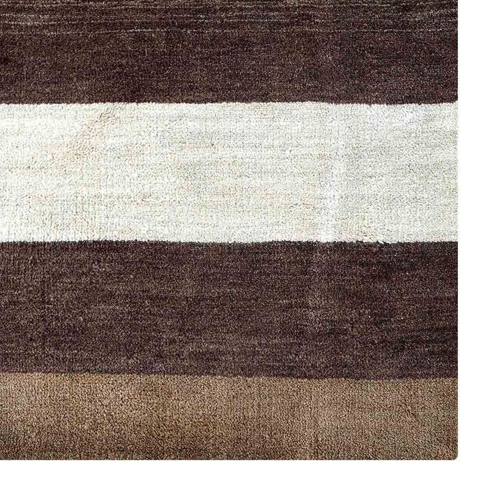 Decker Hand Knotted Loom Wool Area Rug