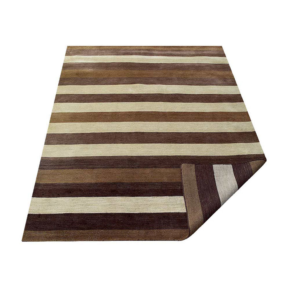 Decker Hand Knotted Loom Wool Area Rug