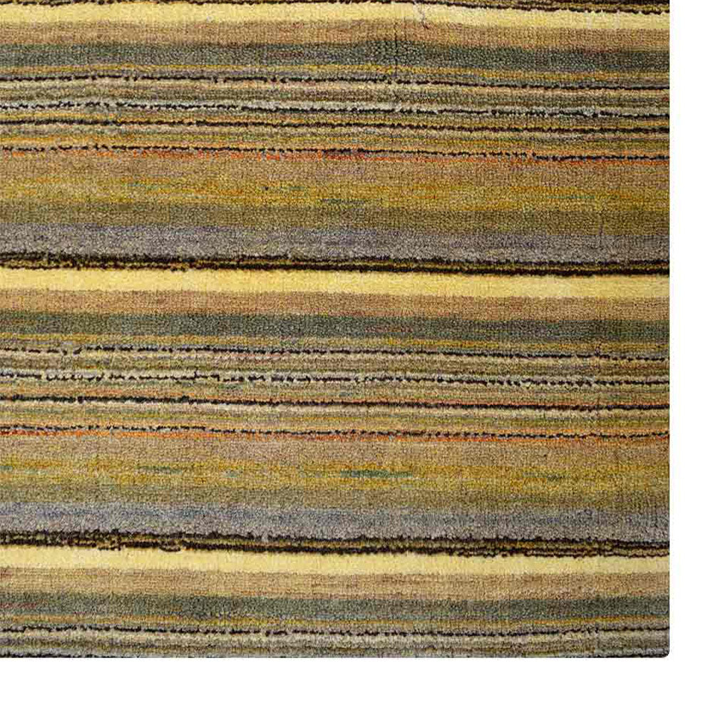 Carey Hand Knotted Loom Wool Area Rug