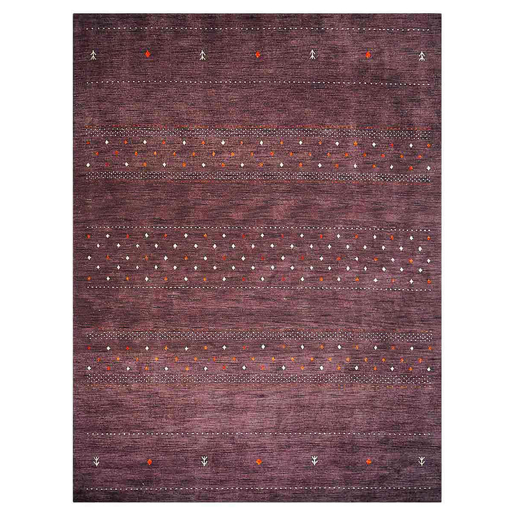 Kaelan Hand Knotted Loom Wool Area Rug